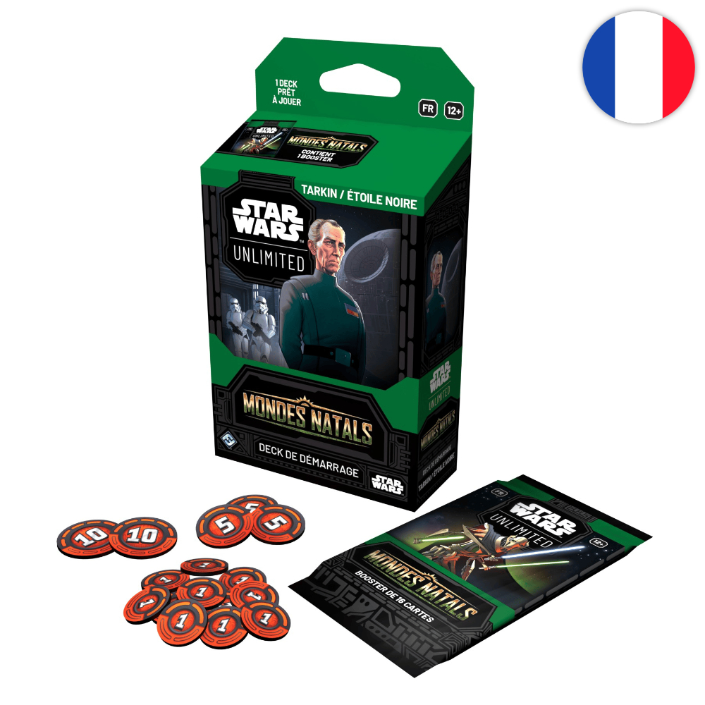 Deck de Démarage - Set 09 - Tarkin / Étoile Noire - Mondes Natals - FR - Star Wars Unlimited